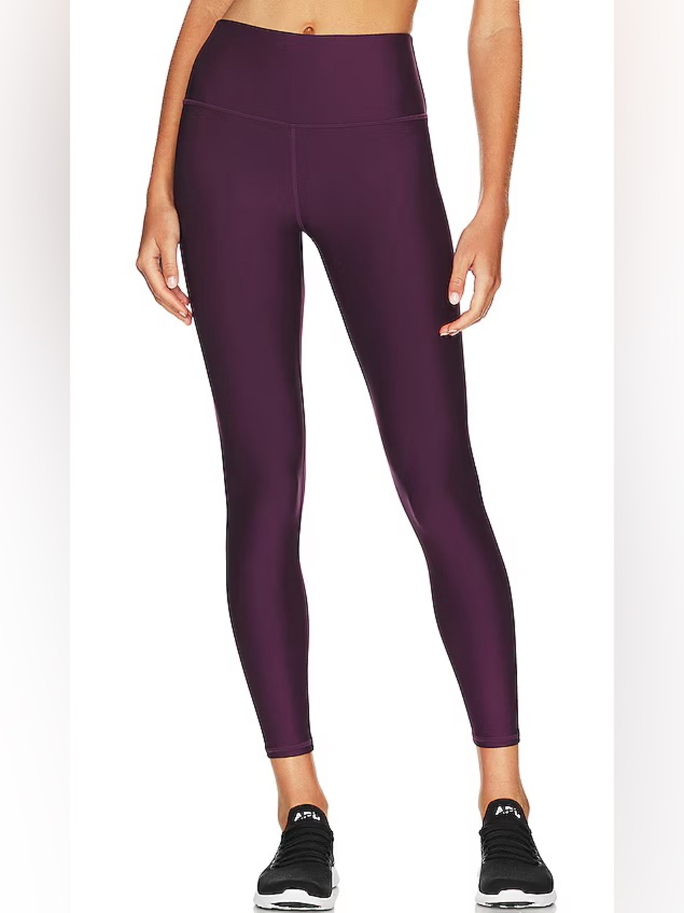ALO Yoga 7/8 High Waist Airlift Legging in Dark Plum - M